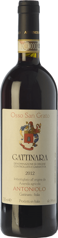 69,95 € | Red wine Antoniolo Osso San Grato D.O.C.G. Gattinara Piemonte Italy Nebbiolo Bottle 75 cl