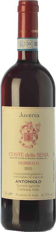 19,95 € | Красное вино Antoniolo Juvenia D.O.C. Coste della Sesia Пьемонте Италия Nebbiolo 75 cl