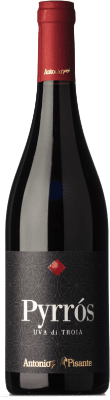 Kostenloser Versand | Rotwein Antonio Pisante Rosso Pyrròs I.G.T. Puglia Apulien Italien Nero di Troia 75 cl