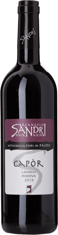 Free Shipping | Red wine Arcangelo Sandri Capòr Reserve D.O.C. Trentino Trentino-Alto Adige Italy Lagrein 75 cl