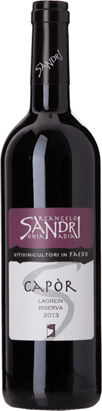 Kostenloser Versand | Rotwein Arcangelo Sandri Capòr Reserve — Gereift D.O.C. Trentino Trentino-Südtirol Italien Lagrein 75 cl