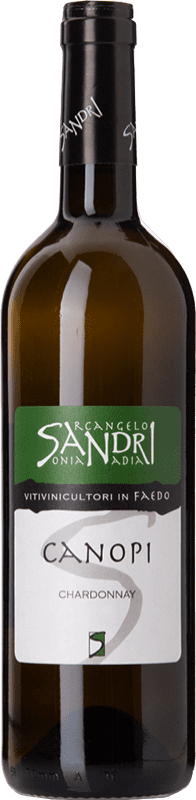 Envoi gratuit | Vin blanc Arcangelo Sandri Canopi D.O.C. Trentino Trentin-Haut-Adige Italie Chardonnay 75 cl