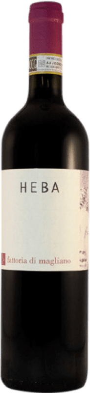 Free Shipping | Red wine Fattoria di Magliano Heba D.O.C.G. Morellino di Scansano Tuscany Italy Syrah, Sangiovese Organic Magnum Bottle 1,5 L