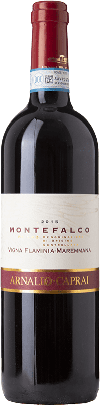 15,95 € | Red wine Caprai Rosso V. Flaminia-Maremmana D.O.C. Montefalco Umbria Italy Sangiovese, Canaiolo, Sagrantino Bottle 75 cl