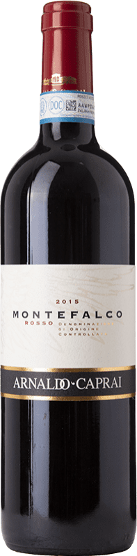 24,95 € | Vino tinto Caprai Rosso D.O.C. Montefalco Umbria Italia Merlot, Sangiovese, Sagrantino 75 cl