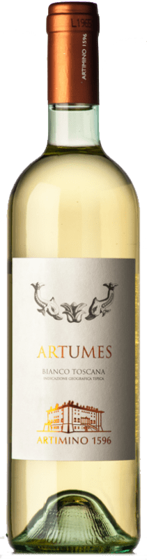 Бесплатная доставка | Белое вино Artimino Artumes I.G.T. Toscana Тоскана Италия Trebbiano — Треббиано, Chardonnay — Шардоне, Riesling — Рислинг, Sauvignon — Совиньон 75 cl