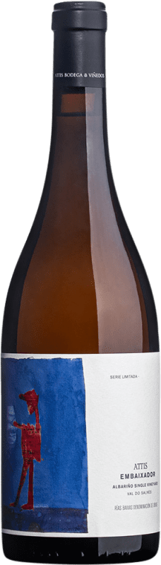 56,95 € Spedizione Gratuita | Vino Bianco Attis Embaixador Crianza — Invecchiato in Botte D.O. Rías Baixas
