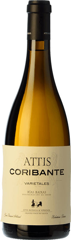 38,95 € | Vin blanc Attis Coribante Crianza D.O. Rías Baixas Galice Espagne Godello, Albariño, Caíño Blanc 75 cl