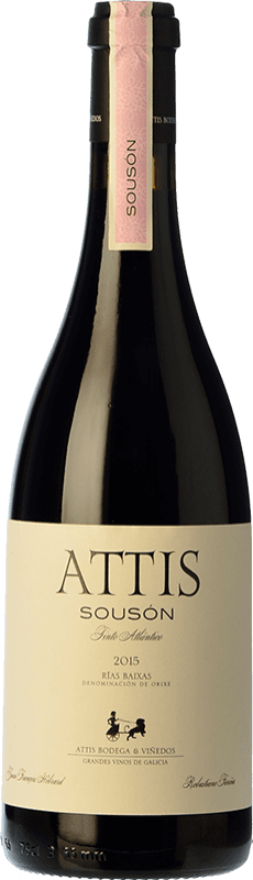 34,95 € | Red wine Attis Crianza D.O. Rías Baixas Galicia Spain Sousón Bottle 75 cl