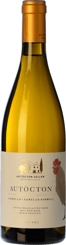 Envio grátis | Vinho branco Autòcton Blanc Crianza Espanha Xarel·lo, Xarel·lo Vermell 75 cl