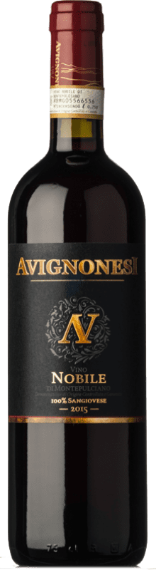 Free Shipping | Red wine Avignonesi D.O.C.G. Vino Nobile di Montepulciano Tuscany Italy Prugnolo Gentile 75 cl