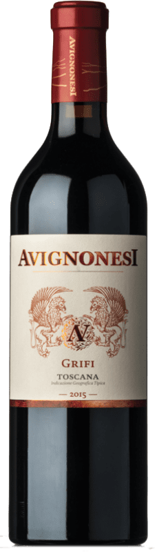 送料無料 | 赤ワイン Avignonesi Rosso Grifi I.G.T. Toscana トスカーナ イタリア Cabernet Sauvignon, Sangiovese 75 cl