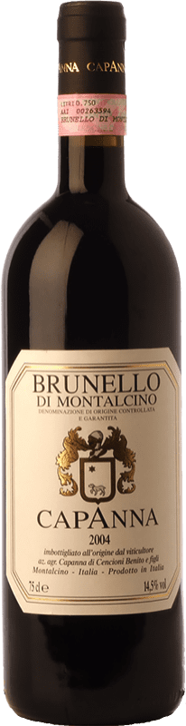 Free Shipping | Red Wine Capanna Reserve — Aged D.O.C.G. Brunello di Montalcino Italy Sangiovese 75 cl