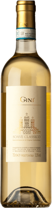 19,95 € | 白酒 Gini Classico D.O.C. Soave 威尼托 意大利 Garganega 75 cl