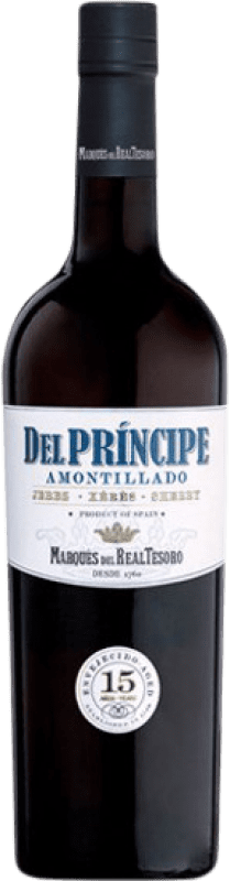 送料無料 | 強化ワイン Marqués del Real Tesoro Amontillado del Príncipe D.O. Jerez-Xérès-Sherry アンダルシア スペイン Palomino Fino 15 年 75 cl