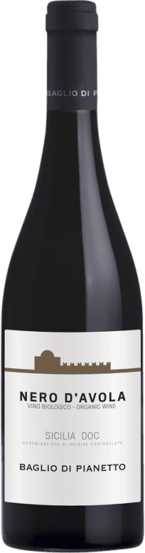 9,95 € Envoi gratuit | Vin rouge Baglio di Pianetto D.O.C. Sicilia Biologique