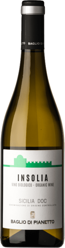 Envio grátis | Vinho branco Baglio di Pianetto D.O.C. Sicilia Sicília Itália Insolia 75 cl