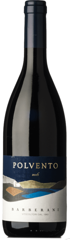 Envío gratis | Vino tinto Barberani Rosso Polvento I.G.T. Umbria Umbria Italia Merlot, Cabernet Sauvignon, Sangiovese Ecológico 75 cl