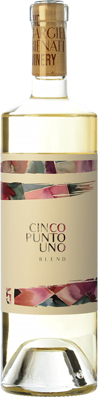 Envío gratis | Vino blanco Bargiela Bienati Cinco Punto Uno Blend Crianza España Godello, Albariño 75 cl