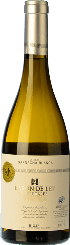 11,95 € Envio grátis | Vinho branco Barón de Ley Varietales D.O.Ca. Rioja