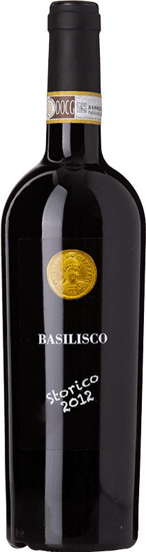 68,95 € | Red wine Basilisco Storico D.O.C.G. Aglianico del Vulture Superiore Basilicata Italy Aglianico Bottle 75 cl