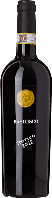 Spedizione Gratuita | Vino rosso Basilisco Storico D.O.C. Aglianico del Vulture Basilicata Italia Aglianico 75 cl