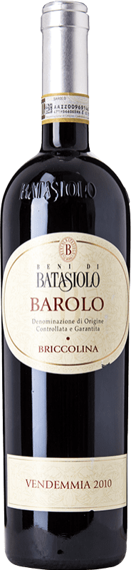 Бесплатная доставка | Красное вино Beni di Batasiolo Briccolina D.O.C.G. Barolo Пьемонте Италия Nebbiolo 75 cl