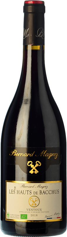 15,95 € | Red wine Bernard Magrez Les Hauts de Bacchus Oak A.O.C. Côtes du Ventoux Rhône France Syrah, Grenache, Carignan, Mourvèdre, Cinsault 75 cl