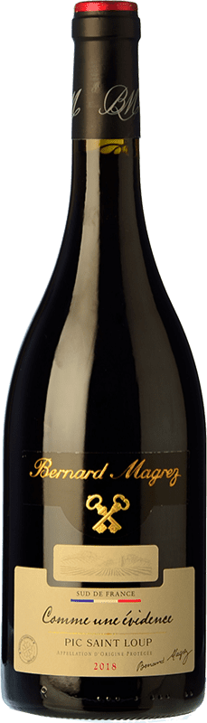 13,95 € Free Shipping | Red wine Bernard Magrez Comme una Evidence Roble I.G.P. Vin de Pays Languedoc Languedoc France Syrah, Grenache Bottle 75 cl
