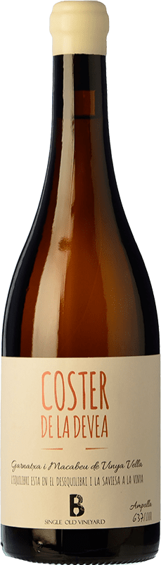 23,95 € | White wine Bernaví Coster de la Devea Aged D.O. Terra Alta Catalonia Spain Grenache White, Macabeo Bottle 75 cl