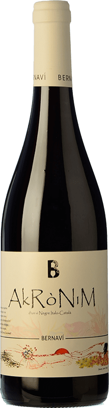 18,95 € | Red wine Bernaví Akrònim Reserve D.O. Terra Alta Catalonia Spain Montepulciano, Morenillo Bottle 75 cl