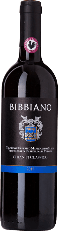 15,95 € | Red wine Bibbiano D.O.C.G. Chianti Classico Tuscany Italy Sangiovese 75 cl