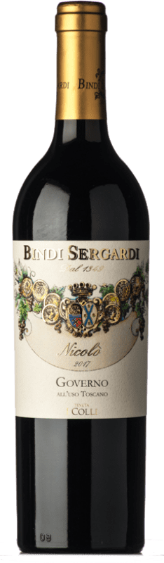 15,95 € Free Shipping | Red wine Bindi Sergardi I Colli Nicolò all'Uso I.G.T. Toscana