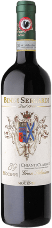 Бесплатная доставка | Красное вино Bindi Sergardi Gran Selezione Mocenni 89 D.O.C.G. Chianti Classico Тоскана Италия Sangiovese 75 cl