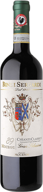 49,95 € | Red wine Bindi Sergardi Gran Selezione Mocenni 89 D.O.C.G. Chianti Classico Tuscany Italy Sangiovese 75 cl