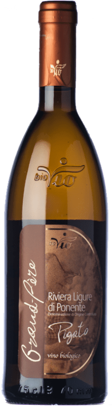 31,95 € | Vin blanc BioVio Grand-Père D.O.C. Riviera Ligure di Ponente Ligurie Italie Pigato 75 cl