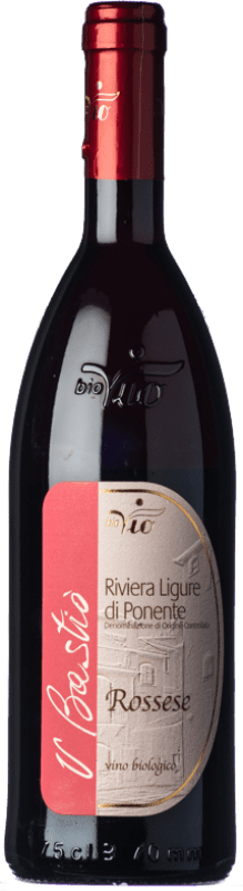 15,95 € | Vinho tinto BioVio U Bastiò D.O.C. Riviera Ligure di Ponente Liguria Itália Rossese 75 cl