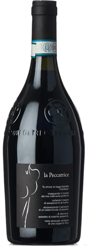 送料無料 | 赤いスパークリングワイン Bisi Bonarda Frizzante La Peccatrice D.O.C. Oltrepò Pavese ロンバルディア イタリア Bonarda 75 cl