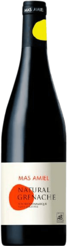 Бесплатная доставка | Красное вино Mas Amiel Natural Grenache I.G.P. Vin de Pays Côtes Catalanes Лангедок-Руссильон Франция Grenache Tintorera 75 cl