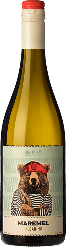 Kostenloser Versand | Weißwein Altos de Torona Maremel Alterung D.O. Rías Baixas Galizien Spanien Albariño 75 cl