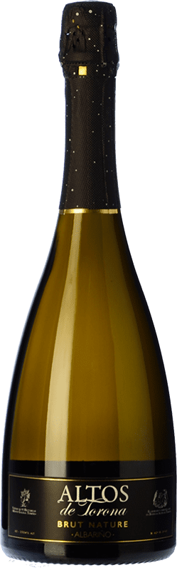 29,95 € Бесплатная доставка | Белое игристое вино Altos de Torona Природа Брута D.O. Rías Baixas