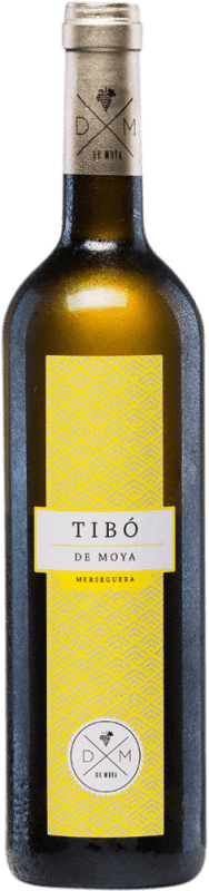 6,95 € | 白ワイン Bodega de Moya Tibó Blanco 高齢者 D.O. Utiel-Requena バレンシアのコミュニティ スペイン Muscatel Small Grain, Merseguera 75 cl