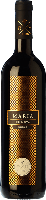 8,95 € | Red Wine Bodega de Moya María Crianza — Aged D.O. Utiel-Requena Valencian Community Spain Merlot, Bobal 75 cl