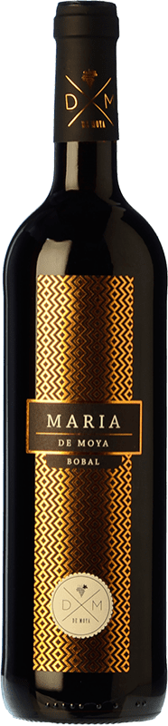 9,95 € | Vinho tinto Bodega de Moya María Crianza D.O. Utiel-Requena Comunidade Valenciana Espanha Merlot, Bobal 75 cl
