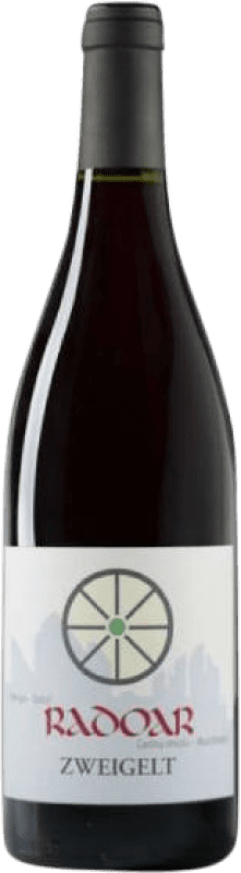 Envío gratis | Vino tinto Radoar I.G.T. Vigneti delle Dolomiti Trentino Italia Zweigelt Ecológico 75 cl