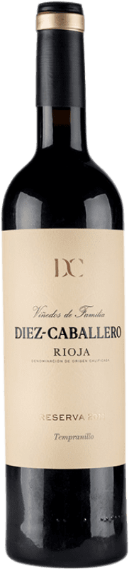 Kostenloser Versand | Rotwein Diez-Caballero Reserve D.O.Ca. Rioja La Rioja Spanien Tempranillo 75 cl
