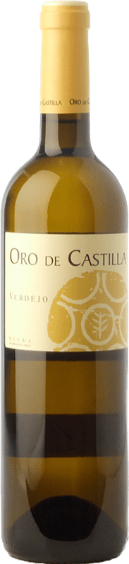 Бесплатная доставка | Белое вино Hnos. del Villar Oro de Castilla D.O. Rueda Кастилия-Леон Испания Verdejo — Вердехо 75 cl