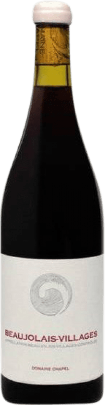 Envio grátis | Vinho tinto Domaine Chapel A.O.C. Beaujolais-Villages Beaujolais França Gamay Biológico 75 cl