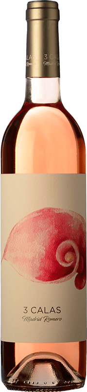 7,95 € Spedizione Gratuita | Vino rosato Madrid Romero 3 Calas Rosado D.O. Jumilla