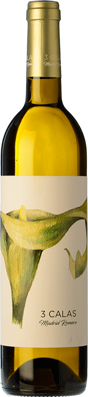 送料無料 | 白ワイン Madrid Romero 3 Calas Blanco D.O. Jumilla カスティーリャ・ラ・マンチャ スペイン Macabeo, Sauvignon White 75 cl